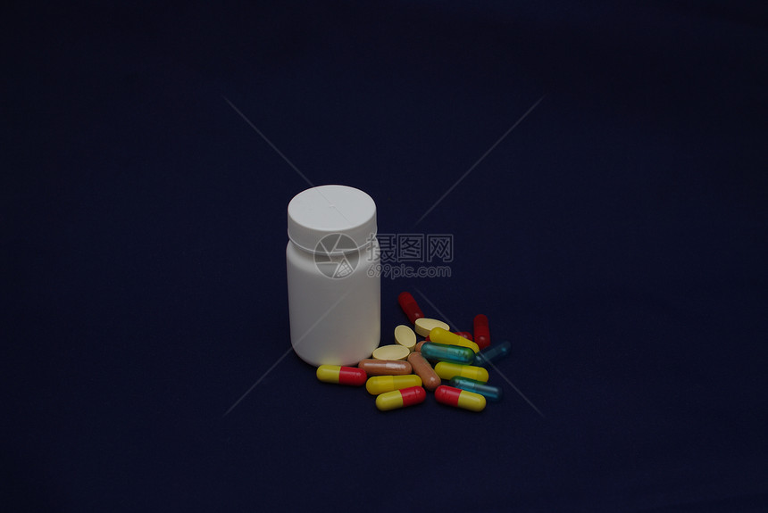 胶囊和药丸制药保健盒子药片药店卫生包装营养瓶子帽子图片