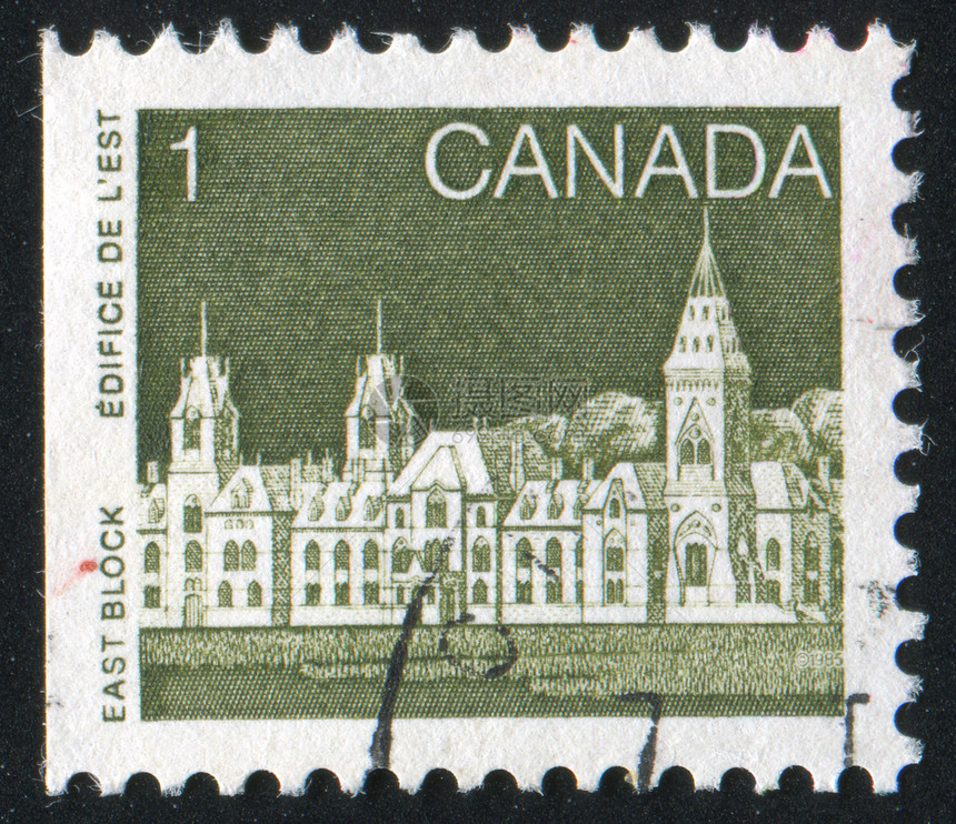 邮票古董城市建筑房子海豹信封邮件邮戳历史性地标图片