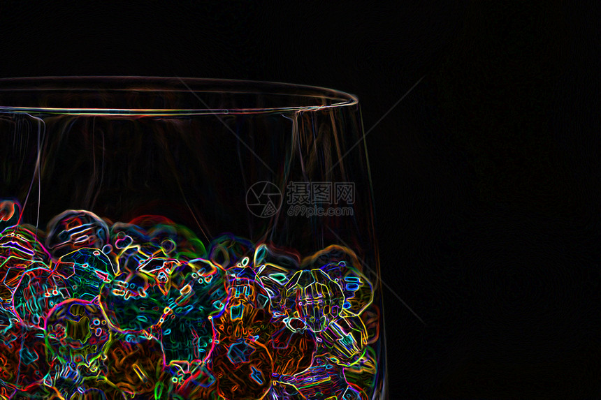 尼恩珠摄影玻璃静物特征彩虹戏剧性辉光身体图片