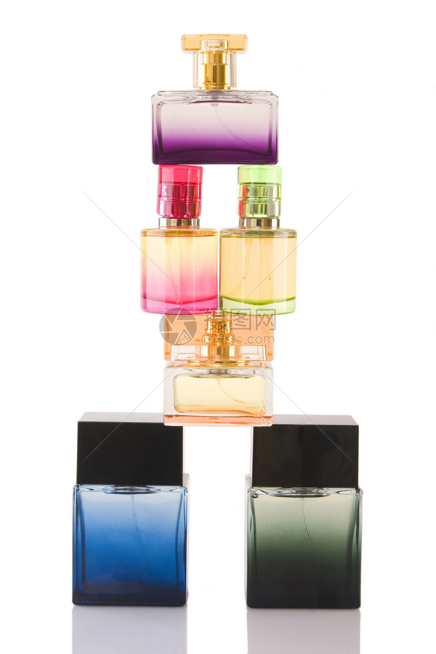 玻璃瓶中的香水水晶喷涂马桶汽化器化妆品魅力喷雾器礼物女人味包装图片