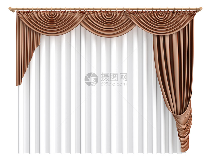 窗帘色调材料折叠纺织品阳光家庭纹饰酒店房间建筑学图片