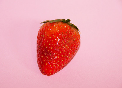 草莓静物饮食浆果水果粉色食物背景图片