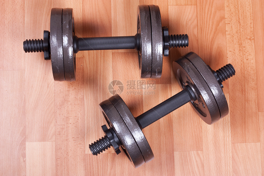 哑铃金属肌肉保健福利运动生活训练健身房重量锻炼图片