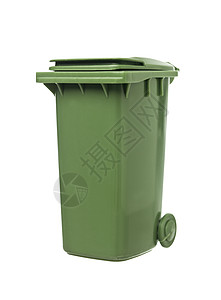 绿色回收站绿色再循环环白色废物摄影处理环境回收站塑料回收垃圾桶垃圾背景