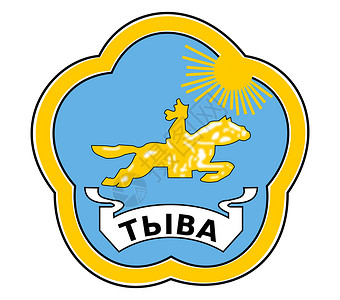 图瓦军徽背景图片