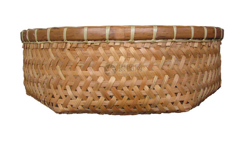 篮竹面包手工材料乡村木头篮子竹子精神编织工艺图片