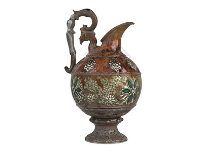 亚洲罐插图用具历史艺术风格遗产文化商品工艺历史性背景图片