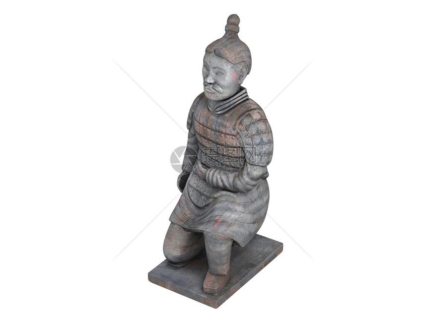 Statuette 调制器风格文化雕塑遗产装饰传统盔甲历史性插图雕像图片