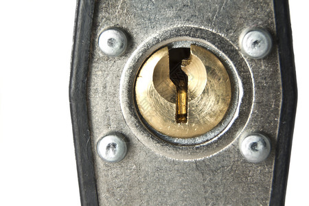 平板锁钥匙系统挂锁力量保安圆筒锁孔安全高清图片