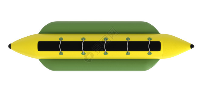 可充气香蕉船游戏香蕉运动休息橡皮吸引力插图喜悦闲暇蓝色背景图片