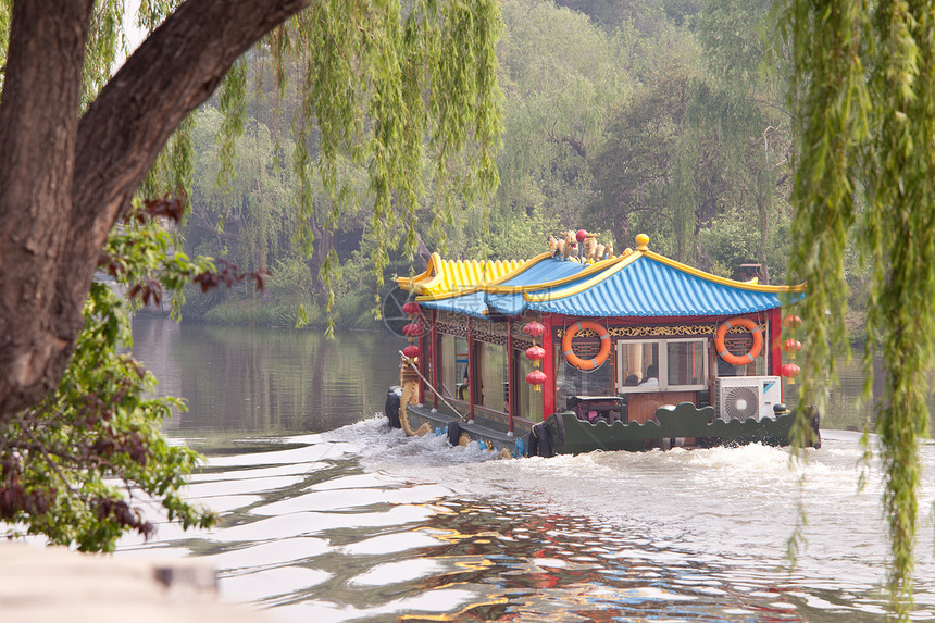 斯林德西湖靴子艺术文化公园传统流感旅游花园图片