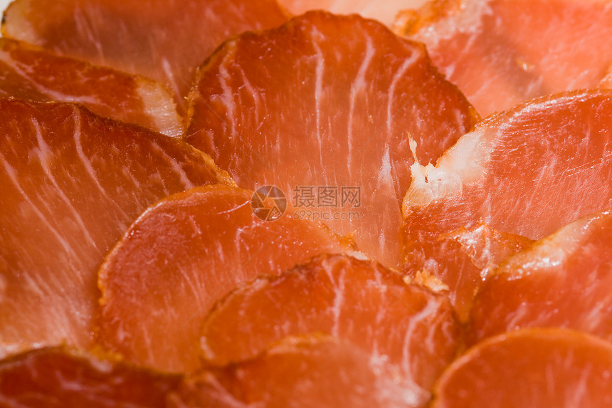 Iberian 猪肉肠腰部食物猪肉营养红色美食图片