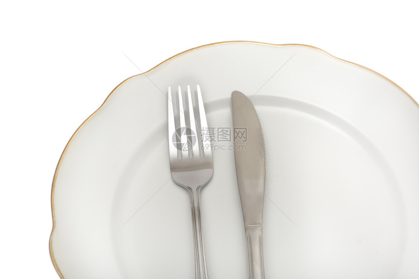 空板午餐桌子菜肴营养早餐用餐环境餐具食物盘子图片