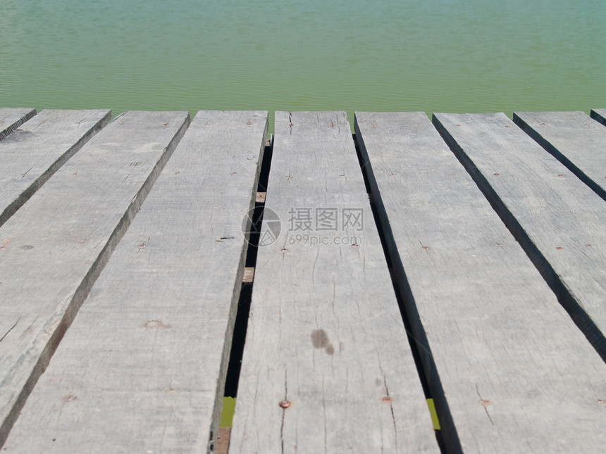 小码头材料木材公园旅行环境硬木控制板地面港口图片