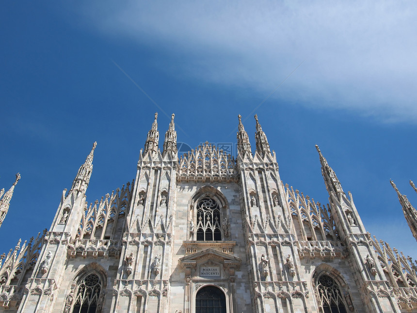 米兰 Duomo主场信仰建筑学宗教教会图片