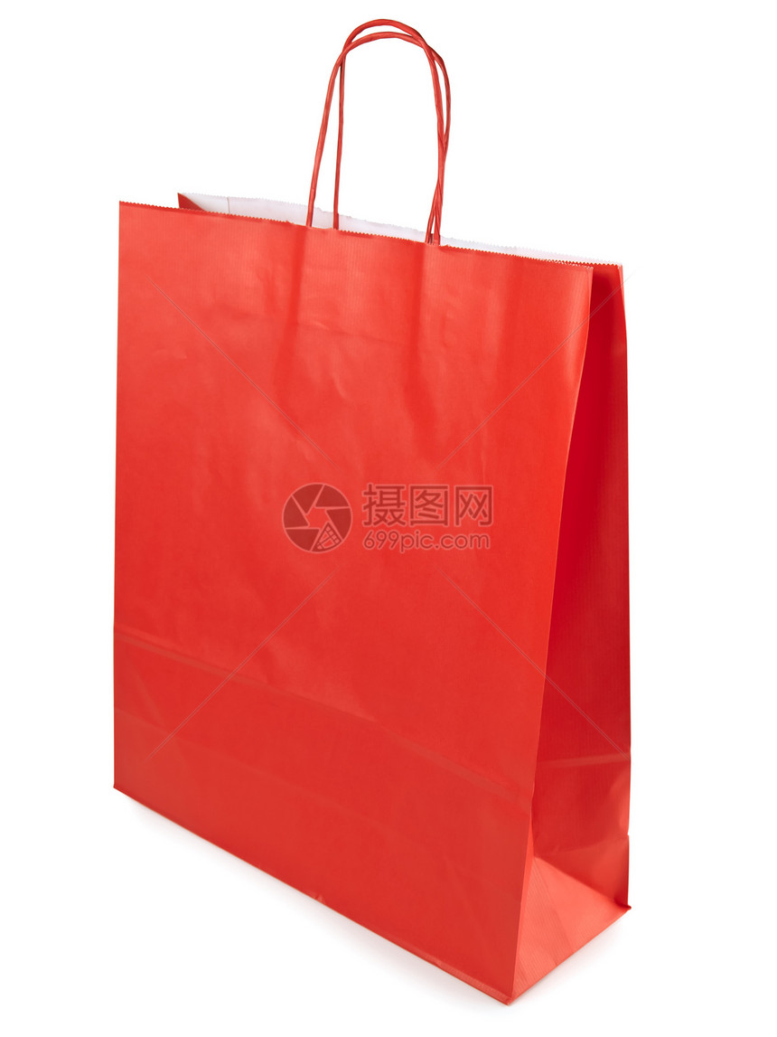 购物纸袋市场礼品袋购物者解雇销售红色展示礼物图片