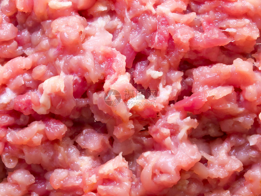 分钟面猪肉水平粉色营养红色倾斜图片