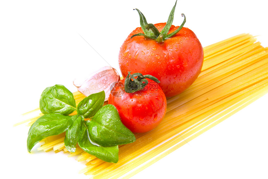 含有西红柿的原始意大利面红色文化面条饮食厨房蔬菜食物图片