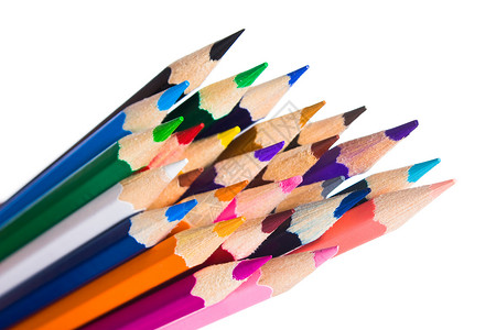 铅笔学校工具艺术白色艺术家背景图片