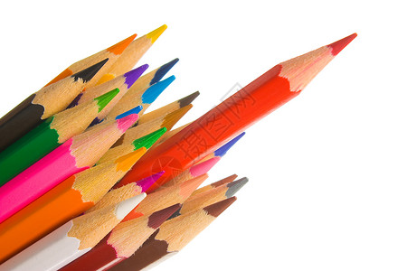 铅笔工具艺术白色学校艺术家背景图片