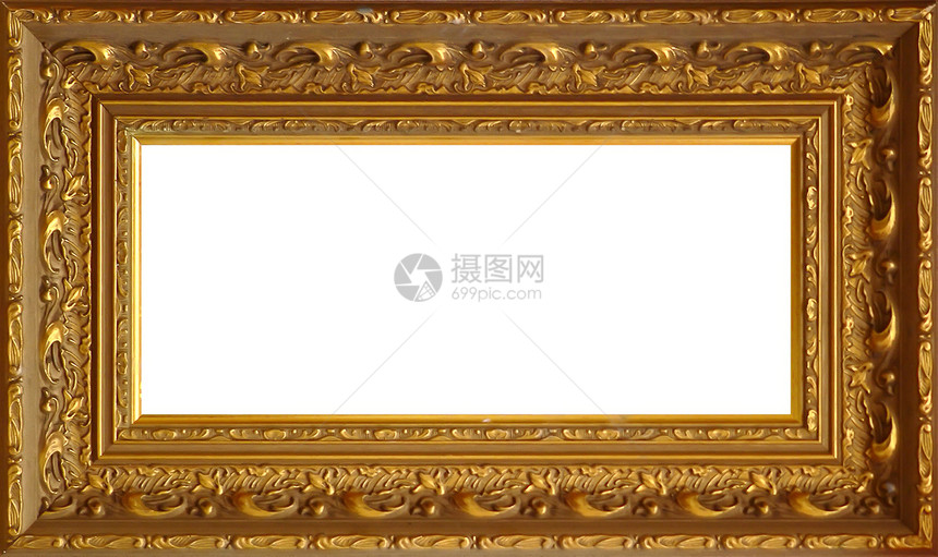 图片的图像框架装饰品金子白色矩形塑料绘画木头图片