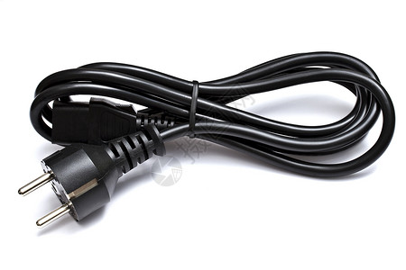 电插件绳索别针技术电子插头活力电缆白色电气电压高清图片