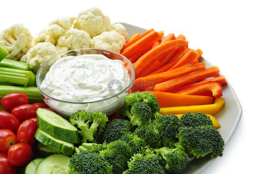 蔬菜和泥料芹菜服务托盘餐饮牧场零食饮食萝卜生产食物图片