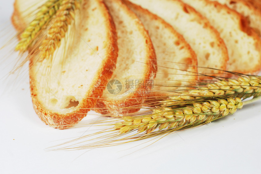 面包和耳朵农业拖拉机面包师种子筒仓农民玉米粮食犁地食物图片