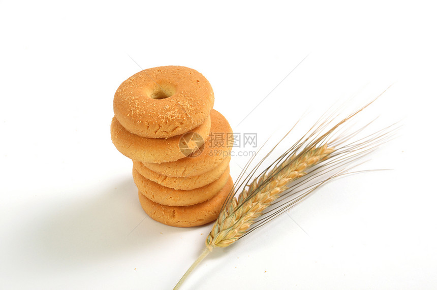 饼干和耳朵棕色餐巾白色季节勺子农民茶室牛奶活力柱子图片