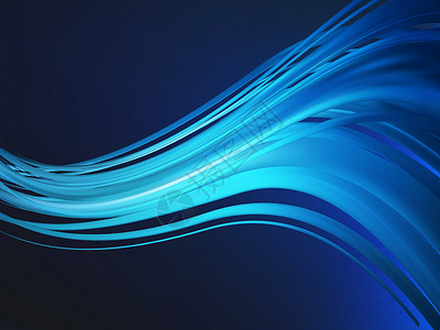 蓝背景设计模板 EPS 8创造力运动墙纸打印横幅网络身份火焰曲线辉光背景图片