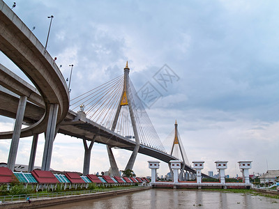 洪水冲天空水闸戒指路口建筑学运输运河工程场景控制图片