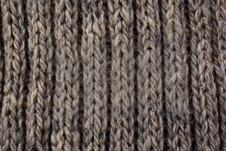 右侧状神经节羊毛质节点跑步羊毛缝纫结状细绳边界灰色背景