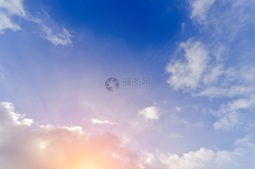 天空日落阳光太阳气氛景观日出图片