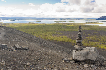Myvatn 景观-冰岛高清图片