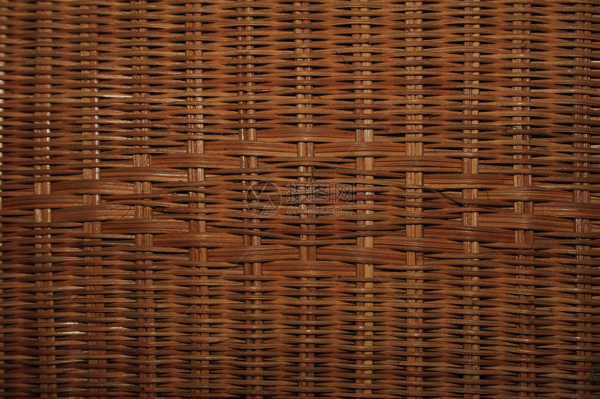 竹条织编织手工稻草盒子木头乡村工艺材料家具风格图片