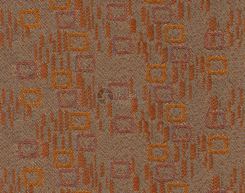 棕色纤维纹理宏观麻布织物棉布抹布亚麻纺织品材料帆布折痕图片