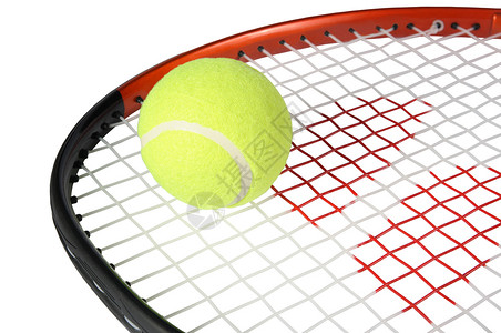 温网踢球打网球玩家细绳框架球拍活动毛毡运动游戏补给品竞争背景