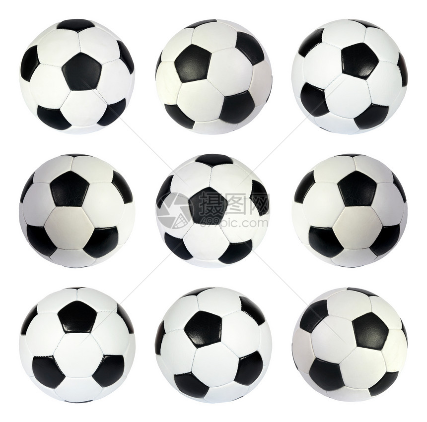 黑白足球和白球杯子休息冠军白色圆形团队皮革圆圈游戏小路图片