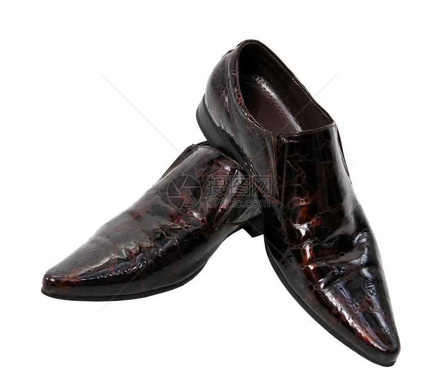 新棕色新鞋蕾丝办公室商业奢华管理人员橡皮鞋类男人脚跟夫妻图片