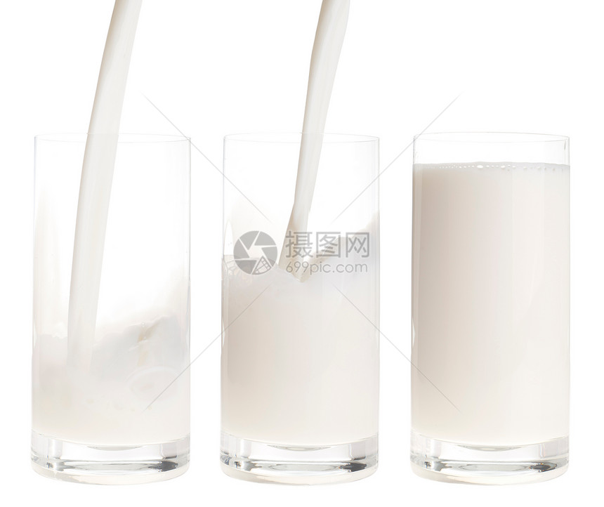 泡奶营养食物奶制品玻璃健康顺序收藏工作室早餐液体图片