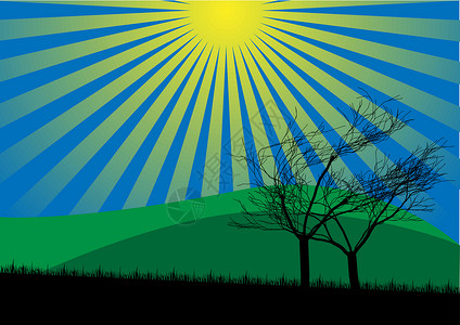 国家办事处环境季节阳光太阳场景光束地平线天气农村乡村设计图片