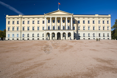 斯隆特(皇家宫) 挪威奥斯陆高清图片