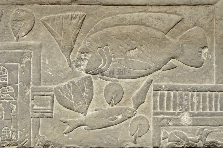古埃及象形文字艺术上帝雕刻法老写作纪念碑金字塔石头雕塑字母图片