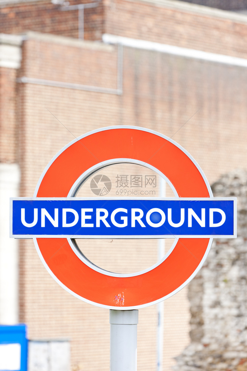 英国伦敦地铁标志号图片