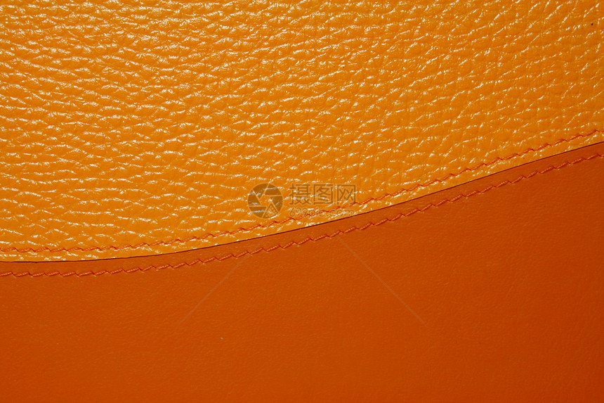 橙色皮革宏观座位织物奢华外套软垫粮食家具质量衣服图片
