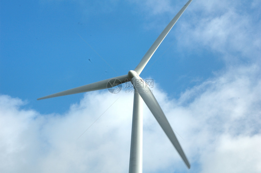 风力涡轮机涡轮电力生态风车环境活力图片