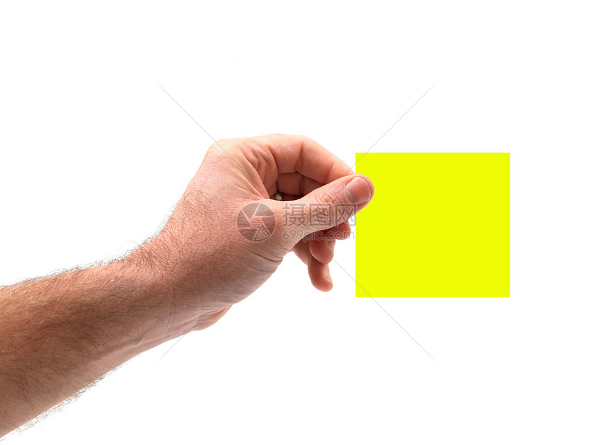 消息信息离合器手腕压缩白色前臂黄色数字手指备忘录图片