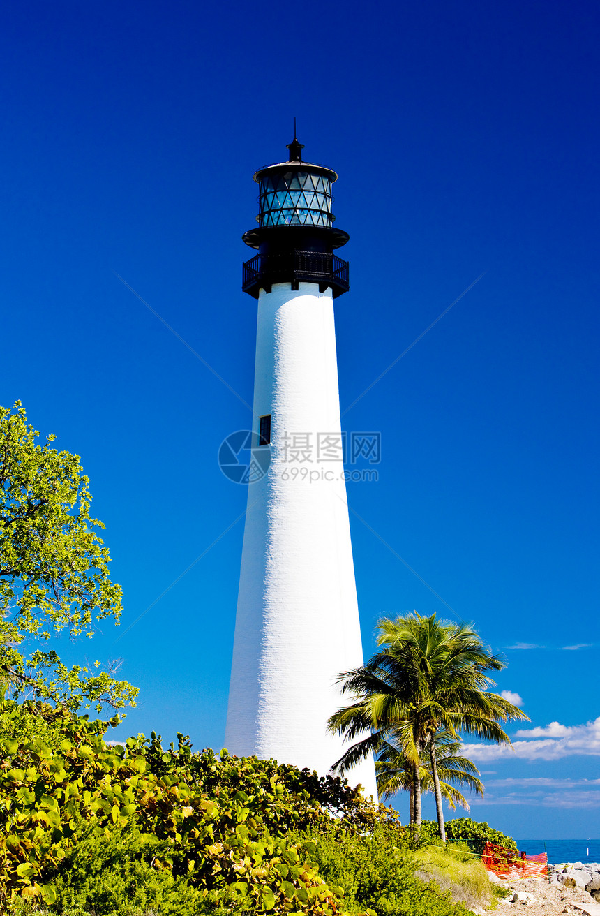 美国佛罗里达州迈阿密建筑物建筑学位置导航外观旅行建筑指导灯塔安全图片