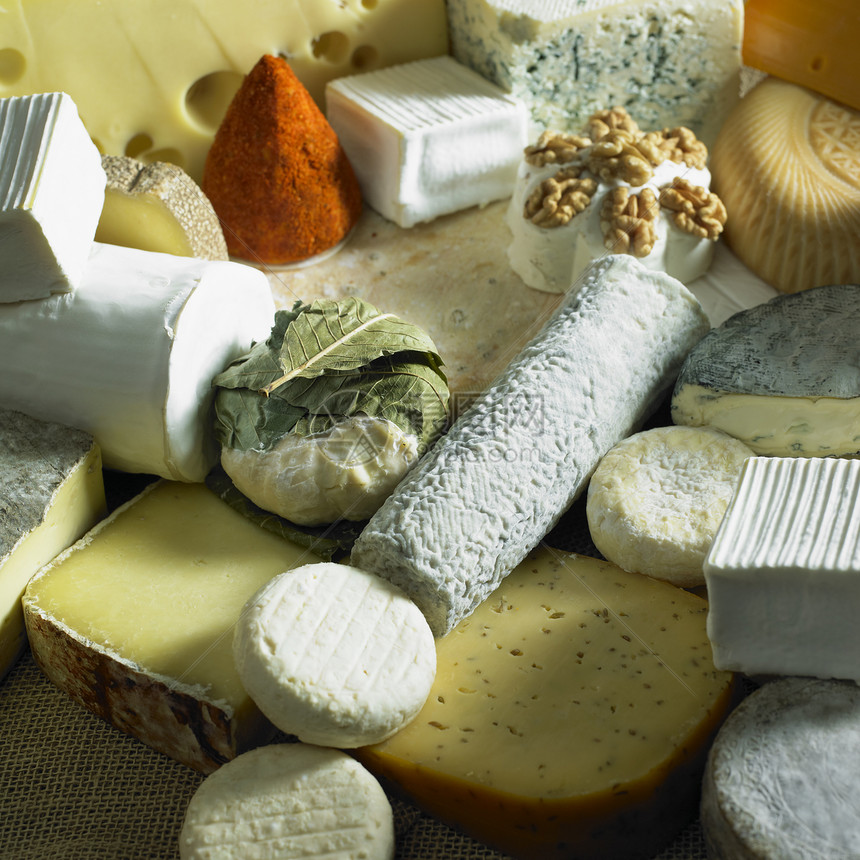 奶酪死活静物美食奶制品内饰乳白色食物食品乳制品营养图片