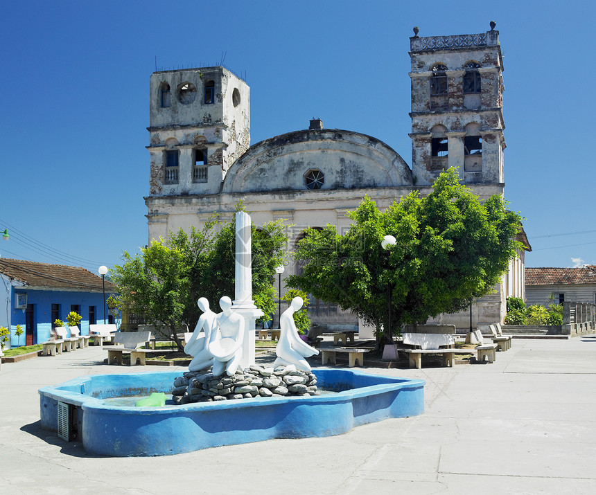 马拉科亚松松大教堂 中央公园 巴拉科阿图片